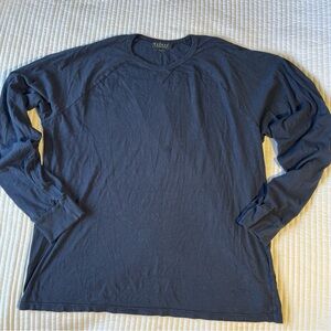 Velvet Blue Long Sleeve Tee